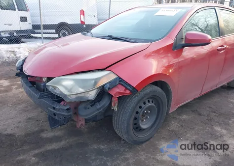 2014 Toyota Corolla Le z USA, uszkodzony, nr VIN 5YFBURHE2EP064006